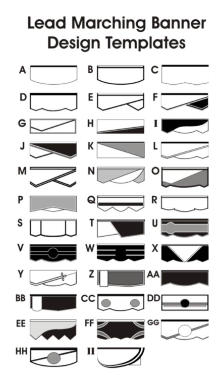 Design Templates - Marxching Banners. Design Templates - Marxching Banners.